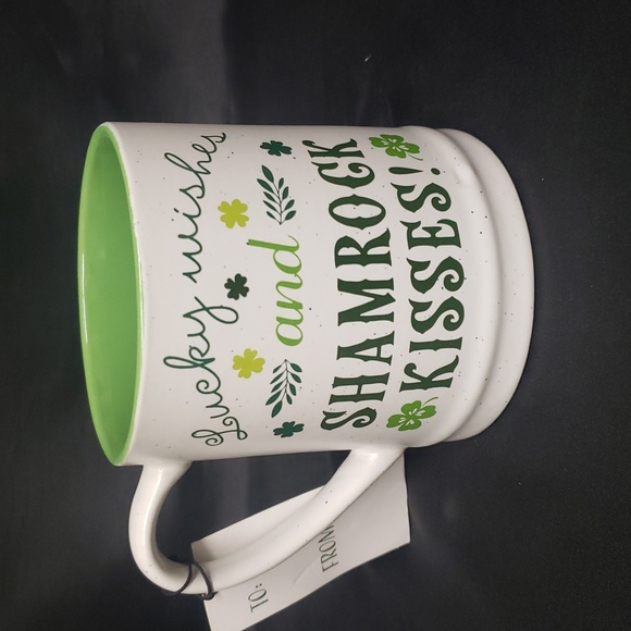 Sheffield Home Clover Cottage NWT Lucky Wishes St. Patrick's Ceramic Mug - Picture 3 of 6